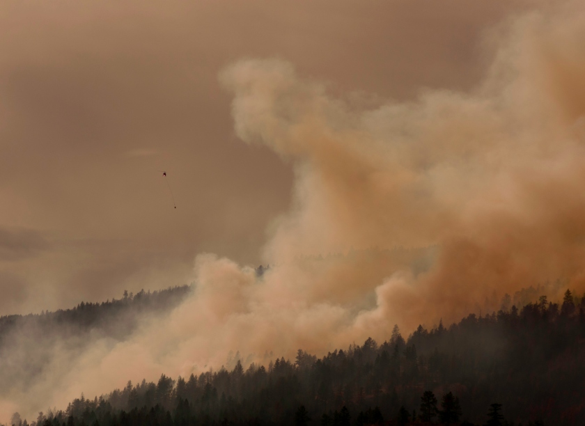 Forest Fire in British Columbia, 2015